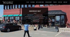 Desktop Screenshot of amandasmat.se